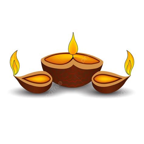 Happy Diwali Decoration Diya Free Transparent Background Lamp Vector And, Diwali Diya, Diwali ...