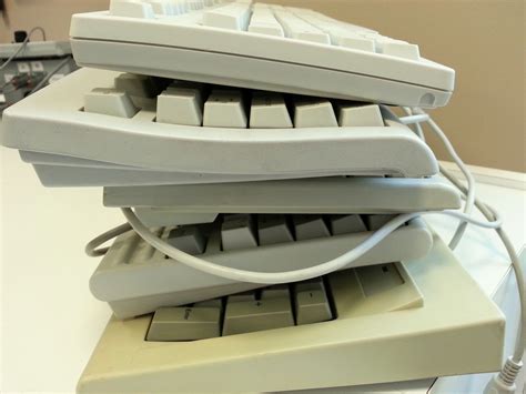 Keyboards Stack Free Stock Photo - Public Domain Pictures