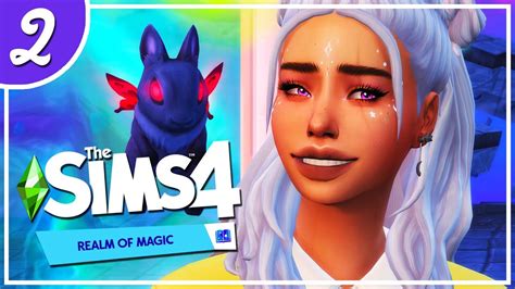 NEW SPELLS + FAMILIARS 🦉 // The Sims 4: Realm Of Magic #2 - YouTube