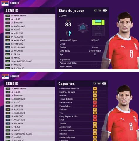 Luka Jovic stats for PES 2020 : r/pesmobile