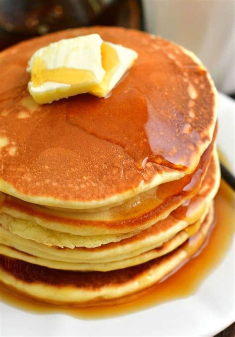 These classic pancakes are absolutely perfect, soft, and fluffy. Quick and easy breakfast will ...