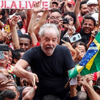 Brazil’s freed leftist leader Lula da Silva rallies thousands of ...