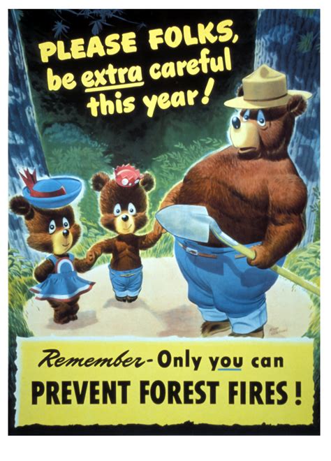 Vintage Smokey Bear Posters Show Evolving Approach to Fires | Time