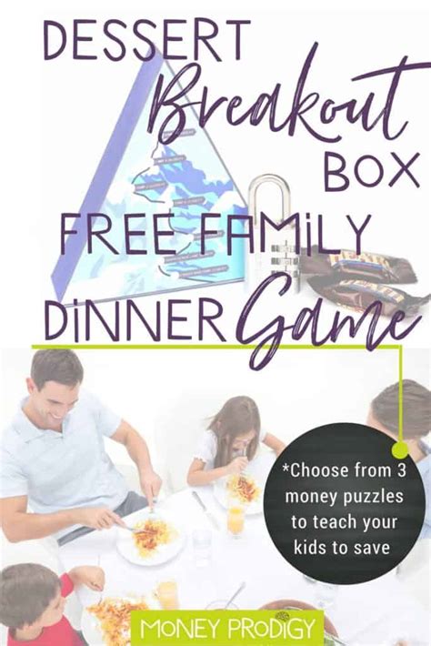 family dinner games - Money Prodigy