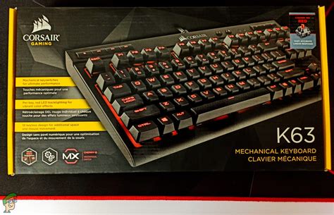 Corsair K63 Compact Mechanical Gaming Keyboard Review