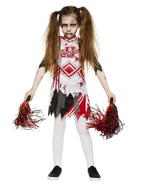 Zombie Cheerleader Tutorial | Zombie costume kids, Zombie cheerleader ...