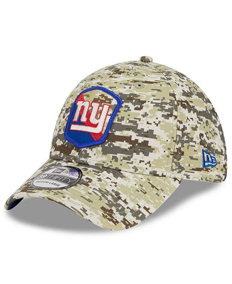 New Era Men's Camo New York Giants 2023 Salute To Service 39THIRTY Flex Hat - Macy's