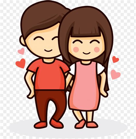 Free download | HD PNG love couple drawing romance hug romantic cartoon couple hu PNG ...