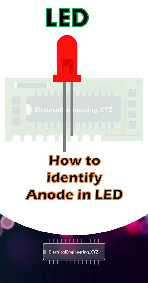 LED Symbol and Anode/Cathode Identification