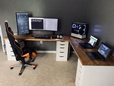 55 Best L-Shaped Desk Gaming Setup For Ideas Renovation | Picture sharing