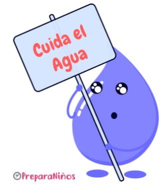 Cuida el agua - PreparaNiños.com