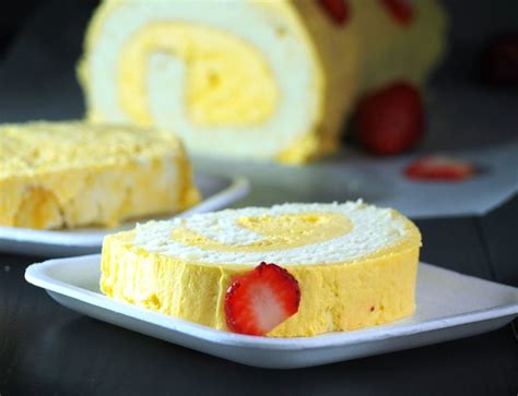 How to Make Mango Cake Roll | Woman Scribbles