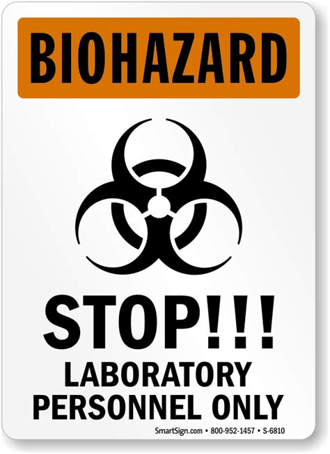 Lab Safety Signs - MySafetySign.com