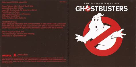 On The Road Again: Original Motion Picture Soundtrack "Ghostbusters"