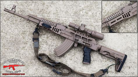 Mlok rail for Vepr FM AK47/AK74 - AK Operators Union, Local 47-74