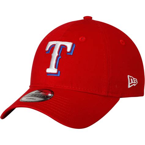 Texas Rangers New Era Core Fit Replica 49FORTY Fitted Hat - Red - Walmart.com - Walmart.com