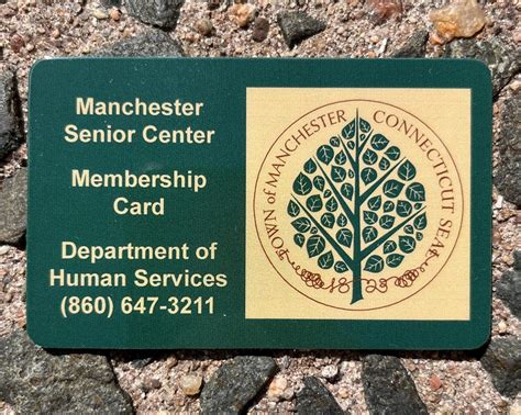 Senior Center Membership Town of Manchester