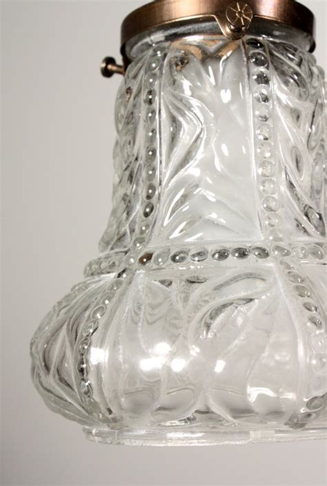 Marvelous Antique Three-Light Chandelier with Glass Shades, c, 1920s NC1097 For Sale | Antiques ...