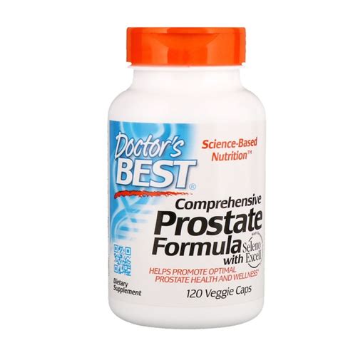 Doctor's Best Comprehensive Prostate Formula 120 Capsules ...