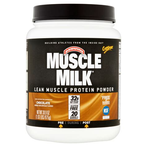 Muscle Milk Chocolate Protein Nutrition Shake, 14 fl oz, 12 pack - Walmart.com