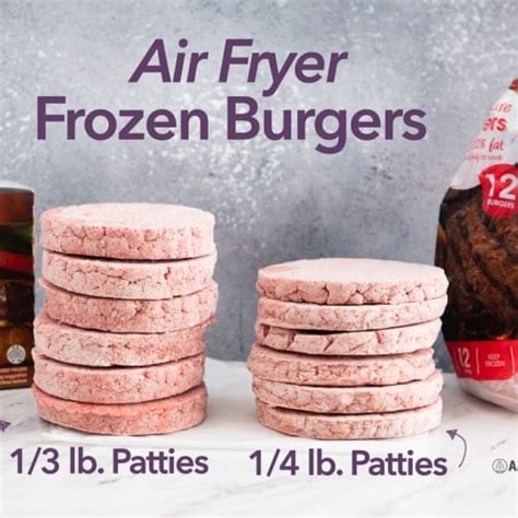 Air Fryer Frozen Burgers Recipe HAMBURGERS | Air Fryer World