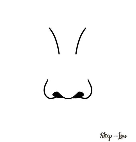 How to Draw a Nose With Easy Steps | Skip To My Lou | Nose drawing easy ...