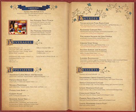 Be Our Guest Restaurant menu art - Photo 2 of 3