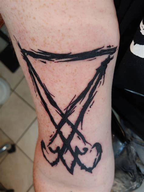 Sigil of Lucifer(on me) by Casey Wardell at Punctured Piercing and Tattoo, UT : tattoos