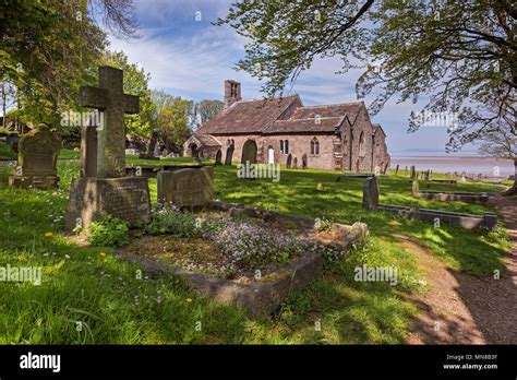 St Peter's Church, Heysham Village, Morecambe Bay, Lancashire, UK Stock Photo - Alamy