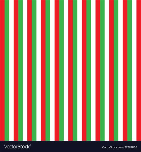 Green white and red color line seamless wallpaper Vector Image