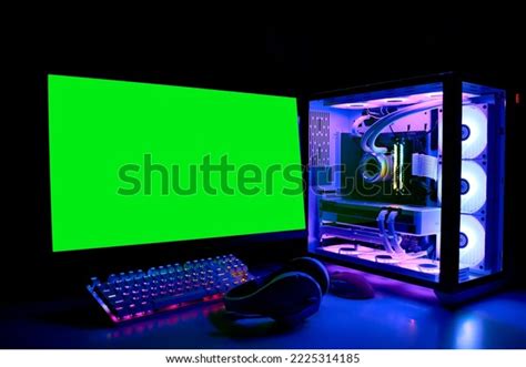 Gaming Pc Rgb Led Light Keyboard Stock Photo 2225314185 | Shutterstock