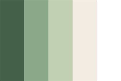 Matcha Green Color Palette