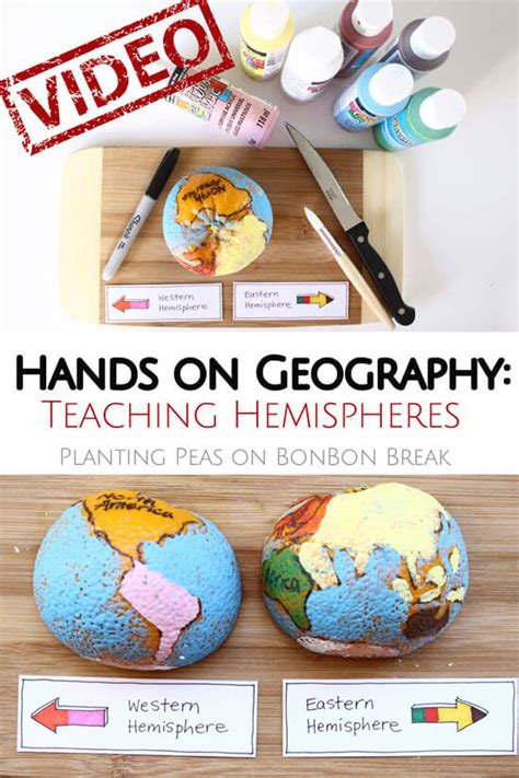 Hands on Geography: Teaching Hemispheres - BonBon Break