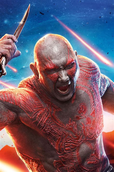 640x960 Drax The Destroyer Guardians Of The Galaxy Vol 2 4k 8k iPhone 4, iPhone 4S HD 4k ...