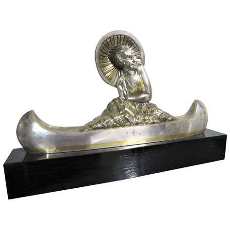 Art Deco Bronze Statue For Sale at 1stDibs