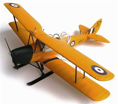 Revell's 1/32 scale de Havilland DH. 82 C Tiger Moth (Matchbox molds). This aircraft has the ...