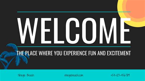 Welcome Sign Free Printable Editable Template