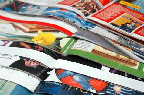 Stack of magazines — Stock Photo © kilukilu #3264197