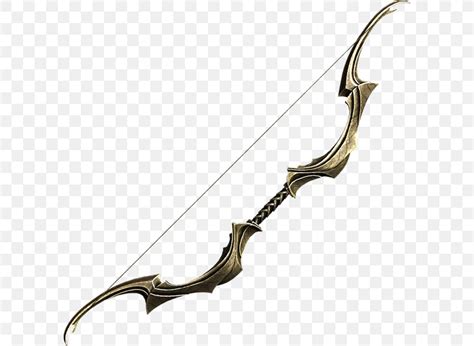 Dungeons & Dragons Ranged Weapon Bow And Arrow Longbow, PNG, 600x600px ...