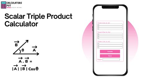 Scalar Triple Product Calculator - CalculatorsPot