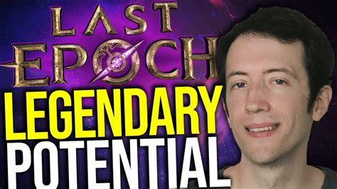 wudijo: Last Epoch - AMAZING Legendary Crafting System!