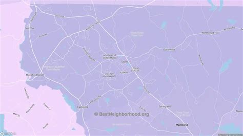 Storrs Mansfield, CT Political Map – Democrat & Republican Areas in ...