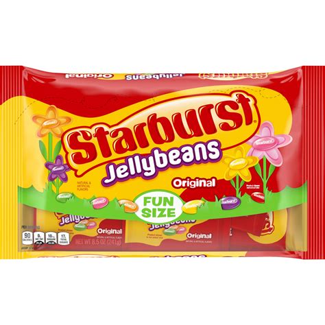 STARBURST Jelly Beans Chewy Easter Fun Size Candy - Walmart.com