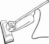 VACUUM CLEANER COLORING sketch template