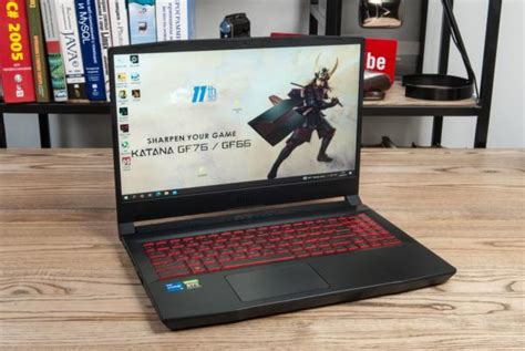 Review MSI Katana GF66 11UD gaming laptop - TECHOBIG