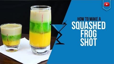 Squashed Frog Shot - How to make a Squashed Frog Cocktail Recipe for ...