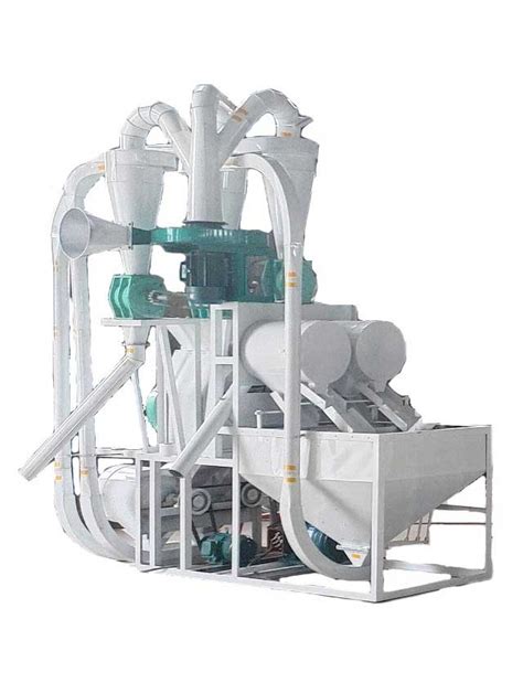 Wheat Flour Mill Plant - 500kg per hour automatic processing plant