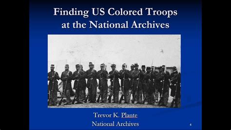 2013 Genealogy Fair - Finding U.S. Colored Troops at the National ...