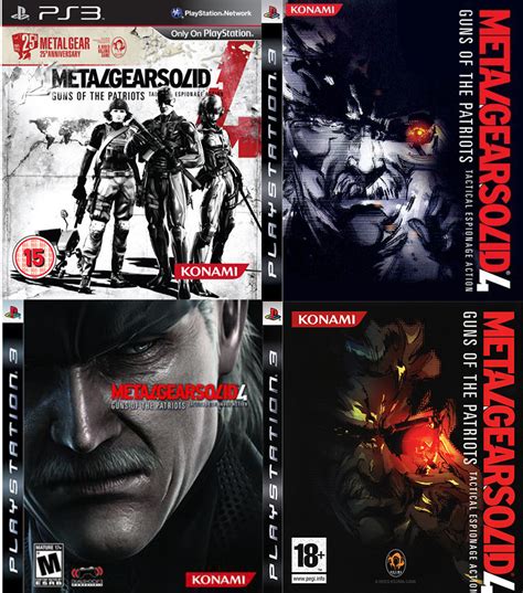 In your opinion wich one in the best mgs4 cover? (excluding those ...