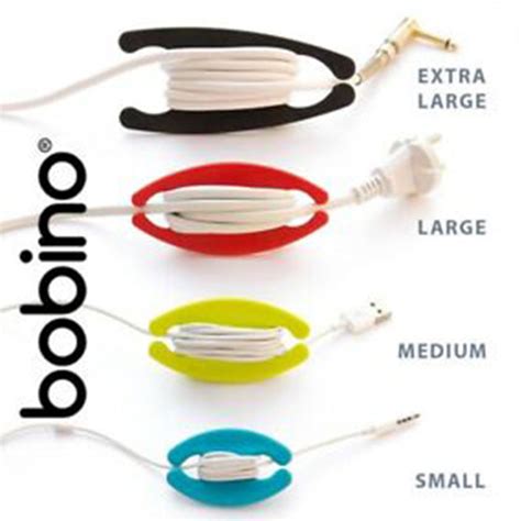 BOBINO - BL BK - BOBINO Cord Wrap Large